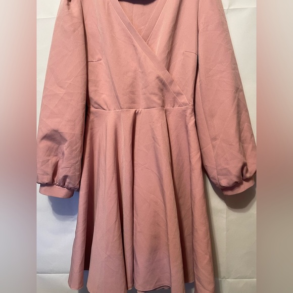 Alvina Mauve high low Dress - Picture 2 of 6